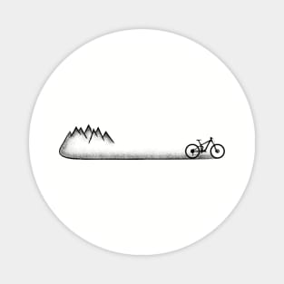 cycling mountain bike biking biker cyclist MTB Downhill gift Magnet